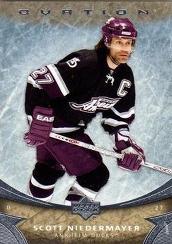 #51 Scott Niedermayer - Anaheim Ducks - 2006-07 Upper Deck Ovation Hockey