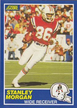 #51 Stanley Morgan - New England Patriots - 1989 Score Football