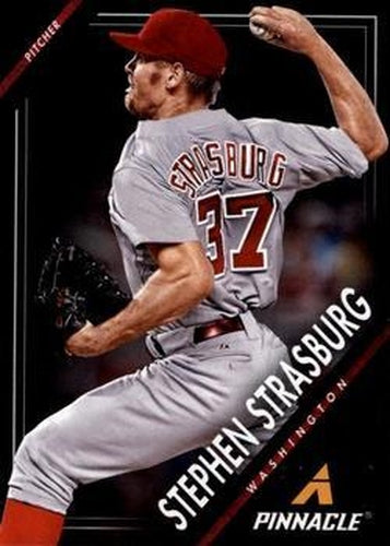 #51 Stephen Strasburg - Washington Nationals - 2013 Pinnacle Baseball