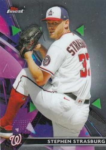 #51 Stephen Strasburg - Washington Nationals - 2021 Finest Baseball