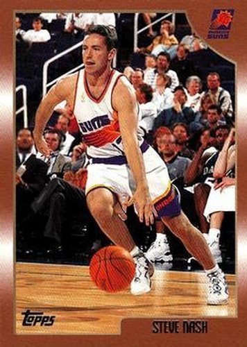 #51 Steve Nash - Phoenix Suns - 1998-99 Topps Basketball