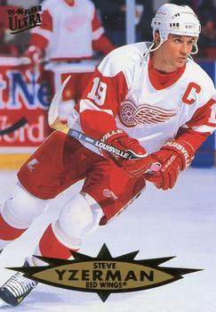 #51 Steve Yzerman - Detroit Red Wings - 1995-96 Ultra Hockey