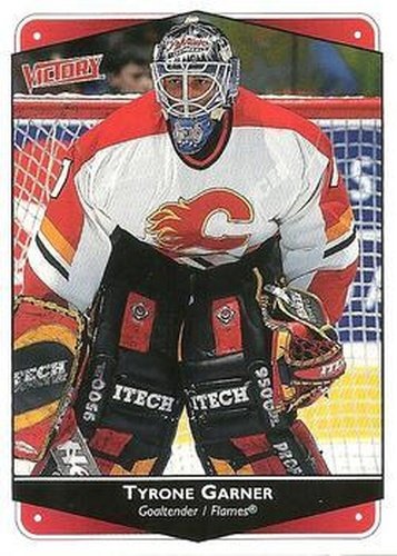 #51 Tyrone Garner - Calgary Flames - 1999-00 Upper Deck Victory Hockey