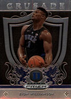 #51 Zion Williamson - Duke Blue Devils - 2019 Panini Prizm Draft Picks Basketball