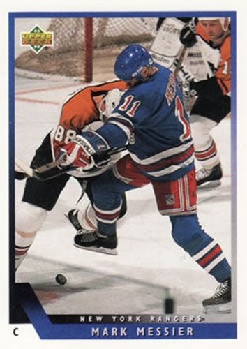 #51 Mark Messier - New York Rangers - 1993-94 Upper Deck Hockey