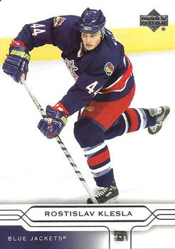 #51 Rostislav Klesla - Columbus Blue Jackets - 2004-05 Upper Deck Hockey