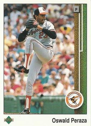 #651 Oswald Peraza - Baltimore Orioles - 1989 Upper Deck Baseball