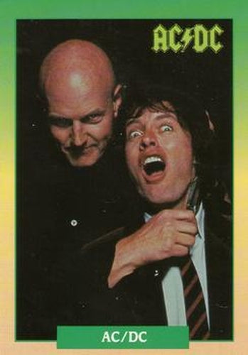 #51 AC/DC - 1991 Brockum Rock Cards
