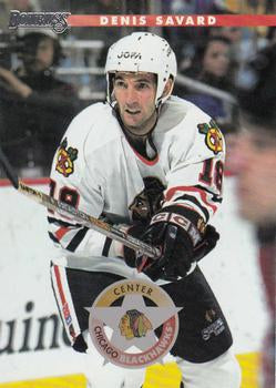 #51 Denis Savard - Chicago Blackhawks - 1996-97 Donruss Hockey