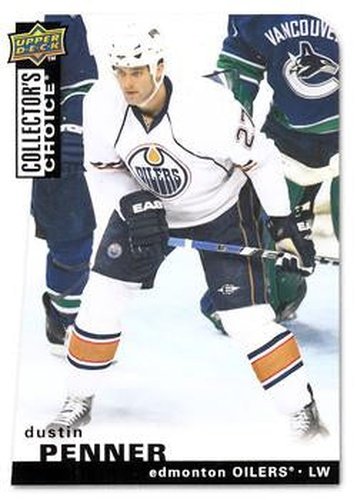 #51 Dustin Penner - Edmonton Oilers - 2008-09 Collector's Choice Hockey