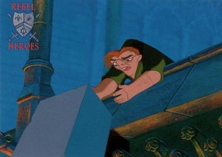 #51 Quasimodo and the gargoyles use a - 1996 Skybox Hunchback of Notre Dame
