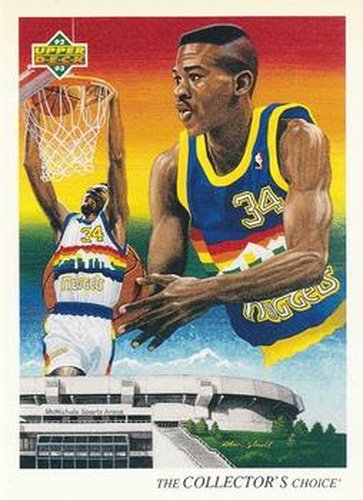 #51 Reggie Williams - Denver Nuggets - 1992-93 Upper Deck Basketball