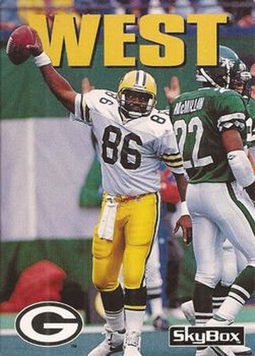 #51 Ed West - Green Bay Packers - 1992 SkyBox Impact Football