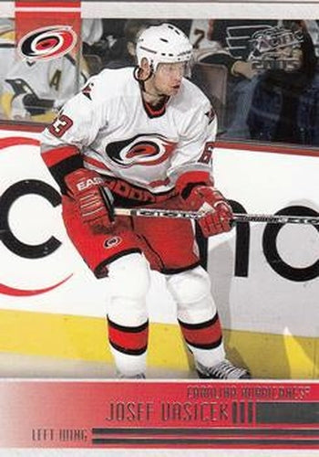 #51 Josef Vasicek - Carolina Hurricanes - 2004-05 Pacific Hockey