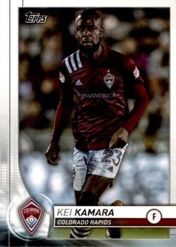 #51 Kei Kamara - Colorado Rapids - 2020 Topps MLS Soccer