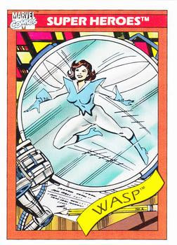 #51 Wasp - 1990 Impel Marvel Universe
