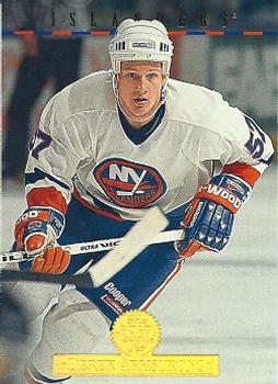 #51 Derek Armstrong - New York Islanders - 1994-95 Leaf Hockey
