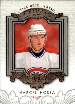 #51 Marcel Hossa - Montreal Canadiens - 2003-04 Upper Deck Classic Portraits Hockey