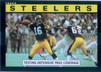 #351 Steelers Team Leaders - Pittsburgh Steelers - 1985 Topps Football