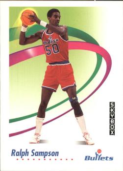 #651 Ralph Sampson - Washington Bullets - 1991-92 SkyBox Basketball