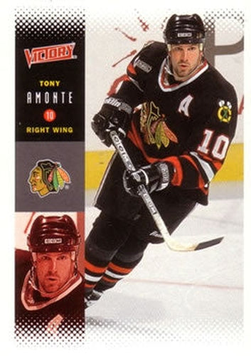#51 Tony Amonte - Chicago Blackhawks - 2000-01 Upper Deck Victory Hockey