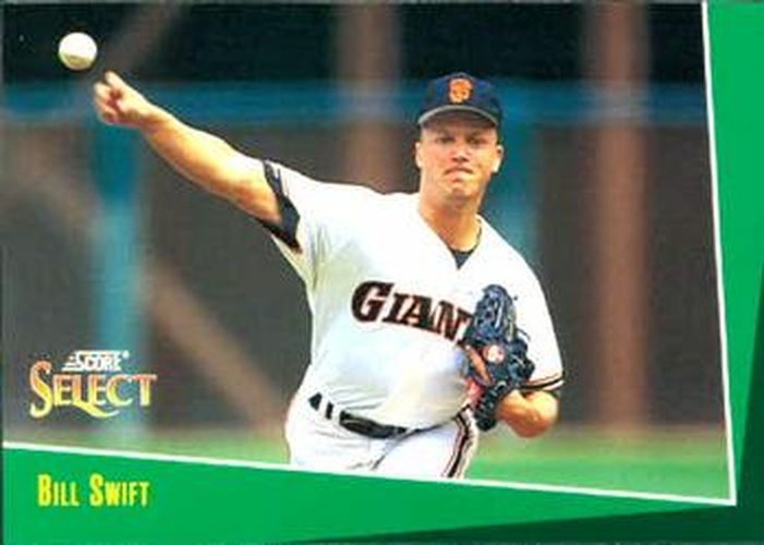 #51 Bill Swift - San Francisco Giants - 1993 Select Baseball