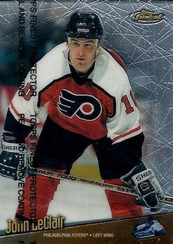 #51 John LeClair - Philadelphia Flyers - 1998-99 Finest Hockey