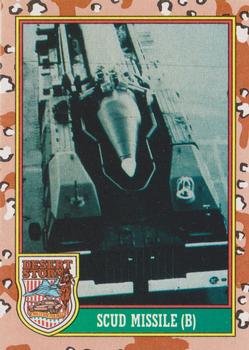 #51 SCUD Missile B - 1991 Topps Desert Storm