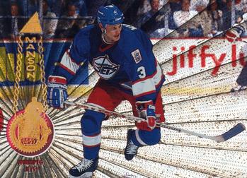 #51 Dave Manson - Winnipeg Jets - 1994-95 Pinnacle Hockey - Rink Collection