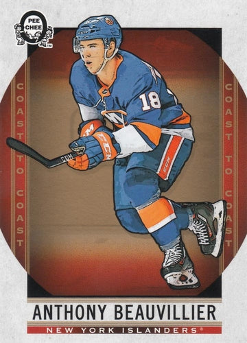 #51 Anthony Beauvillier - New York Islanders - 2018-19 O-Pee-Chee Coast to Coast Hockey