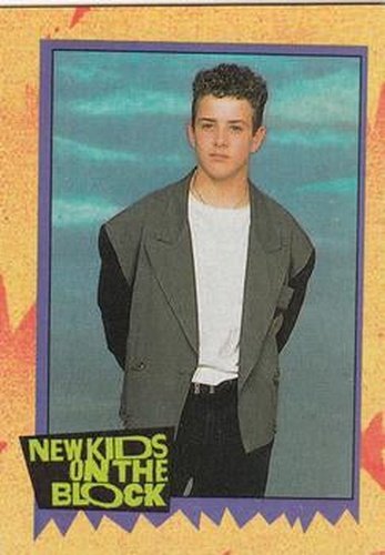 #51a Romancin' New Kids - 1989 Topps New Kids on the Block