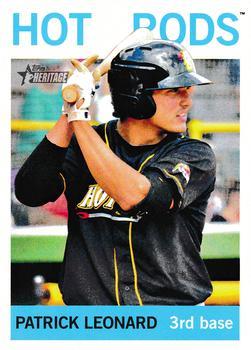 #51a Patrick Leonard - Bowling Green Hot Rods - 2013 Topps Heritage Minor League Baseball
