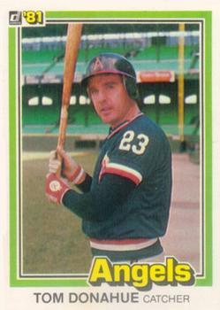 #51a Tom Donohue - California Angels - 1981 Donruss Baseball