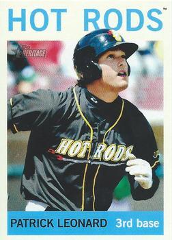 #51b Patrick Leonard - Bowling Green Hot Rods - 2013 Topps Heritage Minor League Baseball