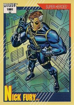 #52 Nick Fury - 1991 Impel Marvel Universe Series II