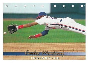 #520 Carlos Martinez - Cleveland Indians - 1993 Upper Deck Baseball