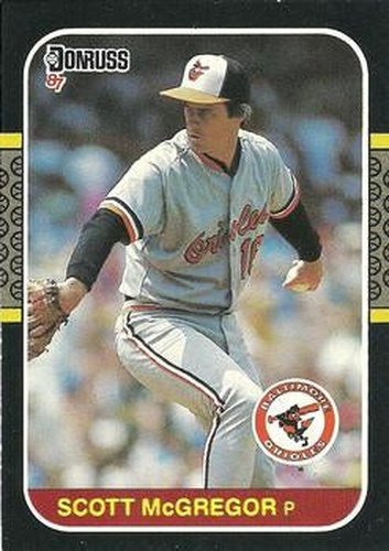 #520 Scott McGregor - Baltimore Orioles - 1987 Donruss Baseball