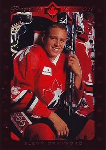 #520 Glenn Crawford - Canada - 1995-96 Upper Deck Hockey