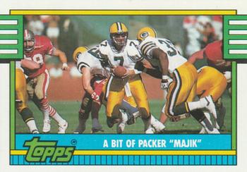 #520 Don Majkowski - Green Bay Packers - 1990 Topps Football
