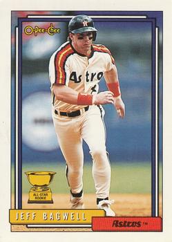 #520 Jeff Bagwell - Houston Astros - 1992 O-Pee-Chee Baseball