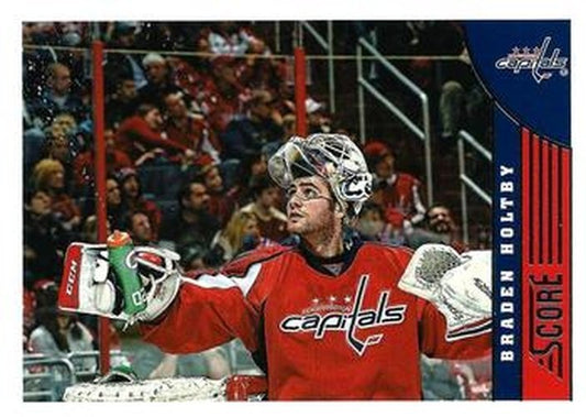 #520 Braden Holtby - Washington Capitals - 2013-14 Score Hockey