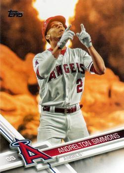 #520 Andrelton Simmons - Los Angeles Angels - 2017 Topps Baseball