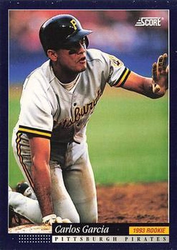 #520 Carlos Garcia - Pittsburgh Pirates -1994 Score Baseball