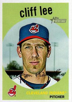 #520 Cliff Lee - Cleveland Indians - 2008 Topps Heritage Baseball