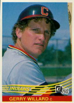 #520 Gerry Willard - Cleveland Indians - 1984 Donruss Baseball