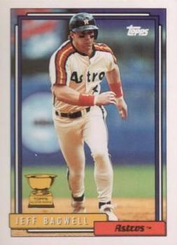 #520 Jeff Bagwell - Houston Astros - 1992 Topps Baseball