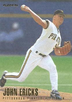 #520 John Ericks - Pittsburgh Pirates - 1996 Fleer Baseball