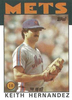 #520 Keith Hernandez - New York Mets - 1986 Topps Baseball
