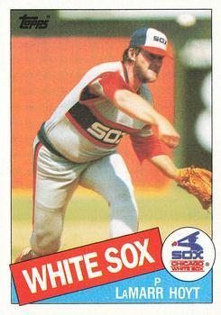 #520 LaMarr Hoyt - Chicago White Sox - 1985 Topps Baseball