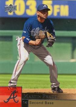 #520 Martin Prado - Atlanta Braves - 2009 Upper Deck Baseball